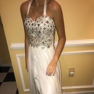 White Prom Dress- Size 00
